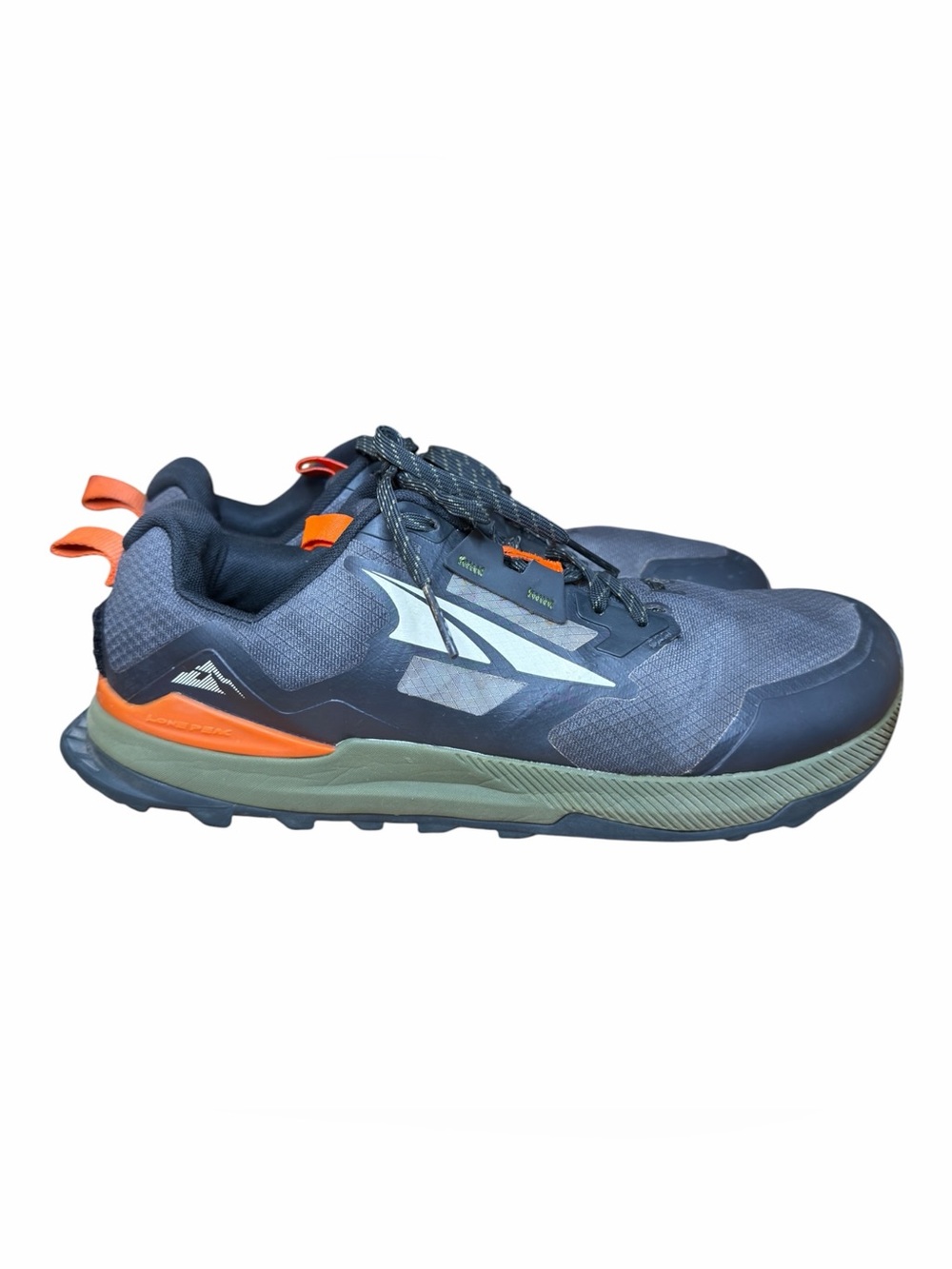 Altra Men’s Lone Peak 7 Trail Running Shoes - Size 11 Black/Gray AL0A7R6H020